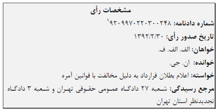 دادگاه صالح 1